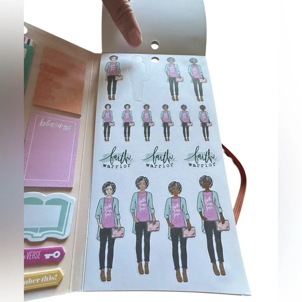 The Happy Planner Faith Warrior Accessory Book Folio